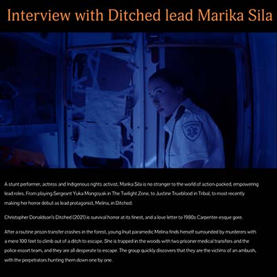 Interview with Ditched lead Marika Sila